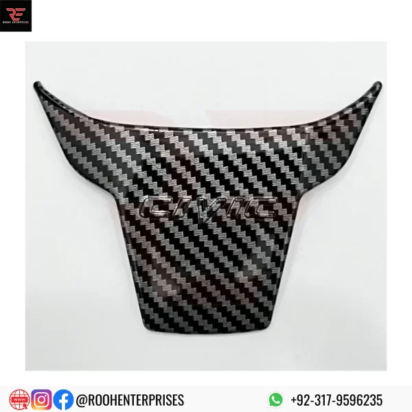 Buy Honda Civic X Steering V Trim In Carbon Fiber for Model 2016-2021 | Roohe Enterprises