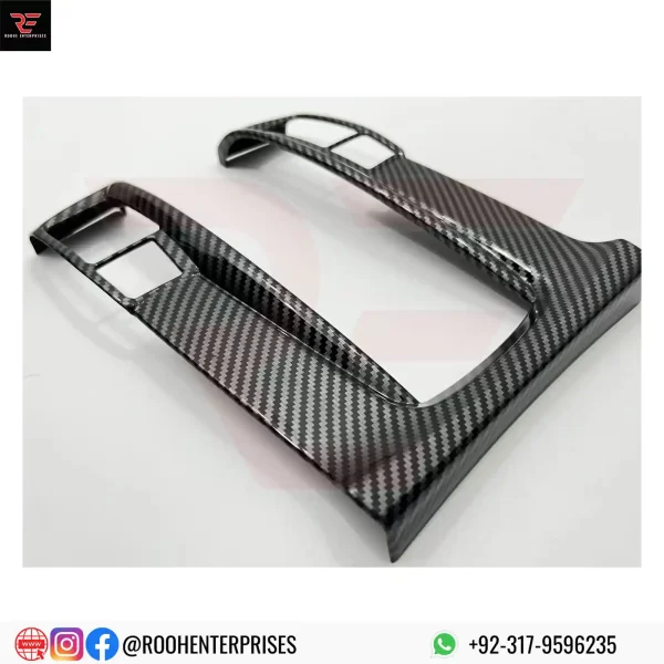 Buy Honda Civic X Gear Big U Trim In Carbon Fiber for Model 2016-2021 | Roohe Enterprises