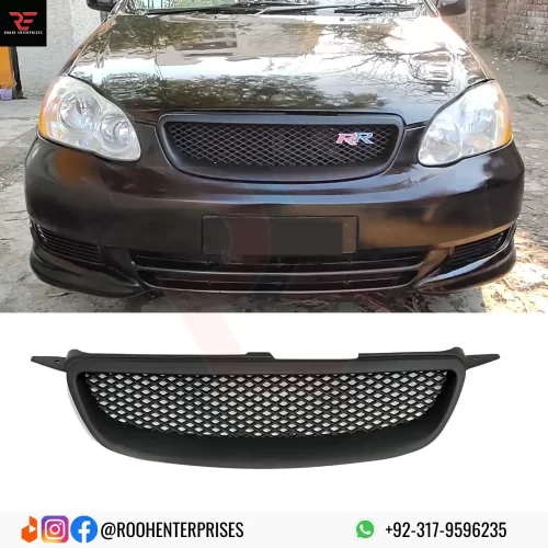 Toyota Corolla XLI Front Mesh Grille – Model 2004-2007 | Front Sports Grille